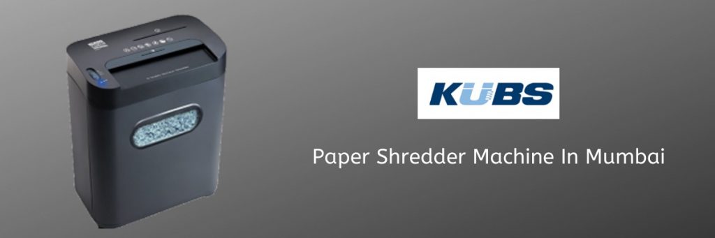 Paper shredding machine in Mumbai