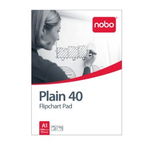NOBO Flipchart Pad Plain 40